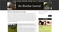 Desktop Screenshot of biochar-journal.org